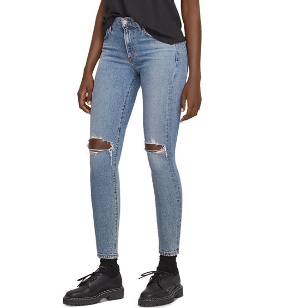 AGOLDE - Sophie Ripped Skinny Jeans